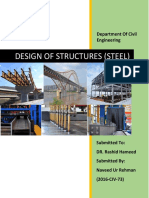 Design of Structures (Steel) : Department of Civil Engineering