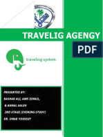 Travelig Agengy: Presented By: Bashar Ali, Aws Ismail, & Kamal Saleh 2Nd Stage (Evening Study) Dr. Omar Youssef