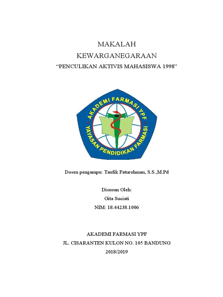 Penculikan Aktivis Mahasiswa 1998 | PDF | Ilmu Sosial