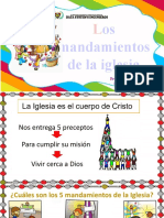 Religiòn - Mandamientos de La Iglesia