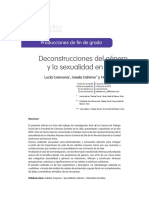 deconstrucciones del genero y la sexualidad en la vejez