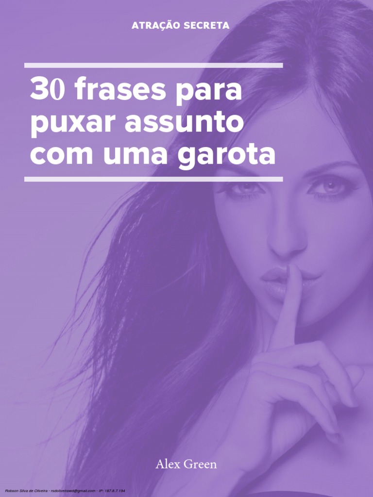 30 Frases para Puxar Assunto | PDF | Facebook | Linguagem corporal