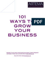 Artema - 101 Ways To Grow1 PDF