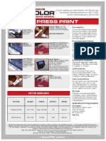 Express Print: Application Instructions For