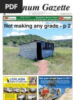 Download Platinum Gazette 14 Jan 2011 by Platinum Gazette SN46820268 doc pdf
