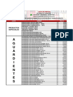 Lista de Precios L902 25 Junio