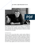 La escritura de cuentos según Raymond Carver