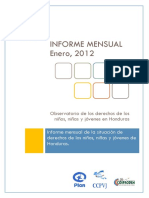 Informe Mensual Enero 2012 PDF