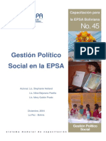 Mod45 (Gestión Político-Social EPSAs - Manual ANESAPA Bolivia)