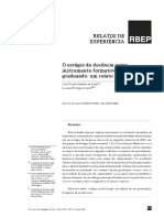 O Estagio em Docencia Como Instrumento Formativo Do Pos-Graduando - Um Relato de Experiencia