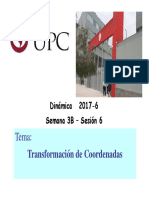 Tema:: Transformación de Coordenadas