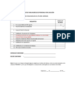 Requisitos - Documentacion