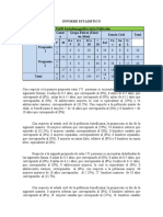 Esquema para Informe Estadistico