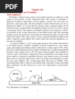 Chapter Six: Boundary Tension and Wettability Wettability