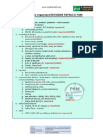 Topics in PSM 2020 PDF