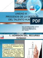 UNIDAD III GESTION DE RECURSOS HUMANOS