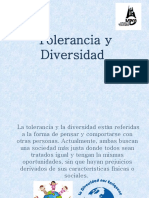 Tolerancia y Diversidad