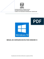 RIU Manual Win10