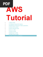 AWS Tutorial