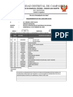 Requerimiento #001-2020-MDC