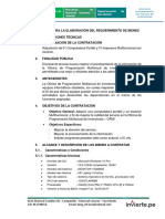 Especificaciones Técnicas Del Bien PDF