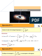 Cálculo 2: Práctica de integrales impropias