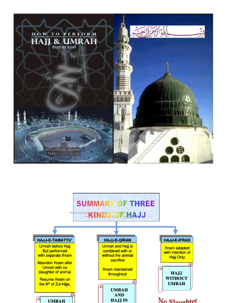 Step-by-Step Hajj and Umrah Guide | PDF | Hajj | Mecca