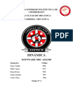 Simulación dinámica con MSC ADAMS