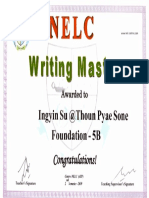 NELC ATP Certificate for Ingyin Su