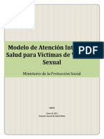 MODELO DE ATENCIÓN A VÍCTIMAS DE VIOLENCIA SEXUAL