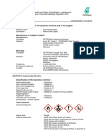 OSC Condensate: Safety Data Sheet