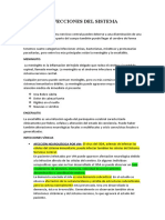 Tipos de Infeccion SN