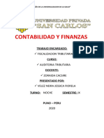 Trabajo Encargado de Auditoria Tributaria