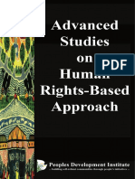 Advanced Studies On Human Rights Based Approach