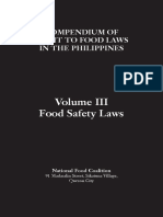 Compendium III - Food Safety Laws