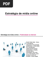 Estratégia de mídia online em redes sociais