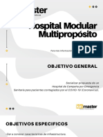 Presentación - Hospital Modular Multiproposito - Kinmaster SPA