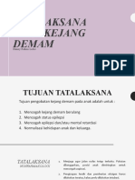 Tatalaksana Awal Kejang Demam