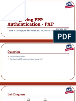 Configuring PPP Authentication - PAP: Khawar Butt Ccie # 12353 (R/S, Security, SP, DC, Voice, Storage & Ccde)