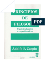 Carpio, Adolfo P - Principios de Filosofia