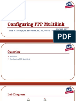 Configuring PPP Multilink: Khawar Butt Ccie # 12353 (R/S, Security, SP, DC, Voice, Storage & Ccde)