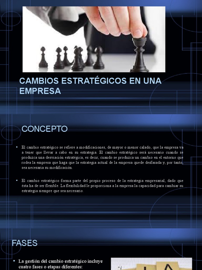 Estrategias de Cambio Empresarial | PDF | Liderazgo | Business