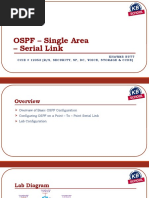 8.Configuring-OSPF-in-a-Single-Area-on-a-Point-To-Point-Link