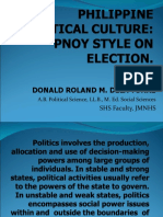 Cultural Aspects of Philippine Political and Governance Systems