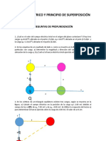 04.4. (InterProfe) Campo Eléctrico y Principio de Superposición. Preguntas de Profundización