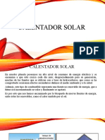 Calentador Solar