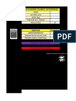 Calculadoras Nutri4train