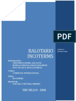 Balotario Incoterms