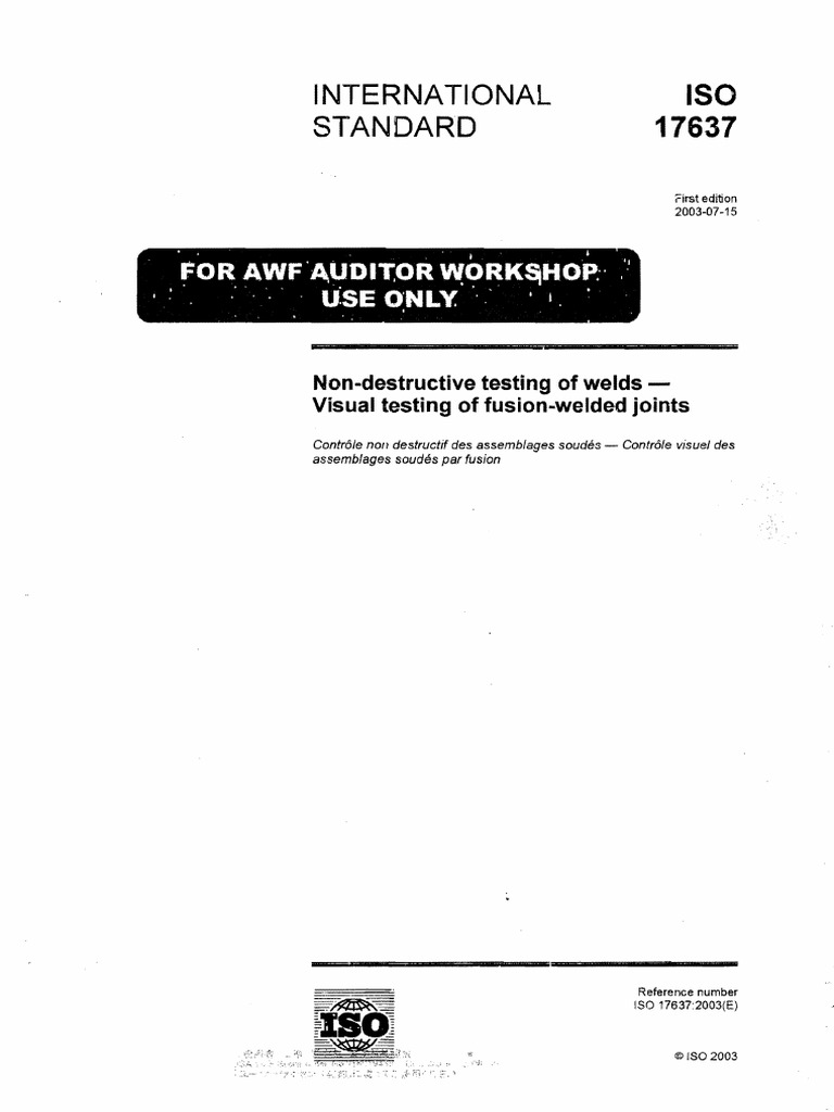 Iso 17637 Pdf Free Download