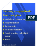 Uncertainty Management in Rule - Based Expert Systems